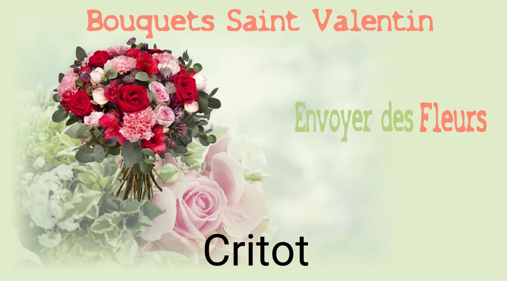 Roses de Saint-Valentin livrées à Critot